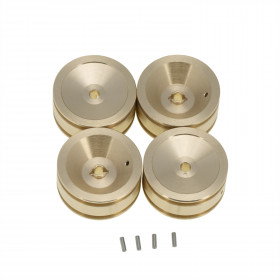 Axial SCX24 40g Brass Wheel Counterweight 4pcs (Total 160g)