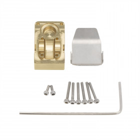 Axial SCX24 Brass Counterweight Cup and Armor Guard Plate 1set