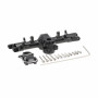 Axial SCX24 Aluminum Alloy Front Axle Housing Black with Cover 1pc