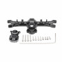 Axial SCX24 Aluminum Alloy Front Axle Housing Black with Cover 1pc