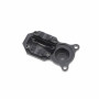 Axial SCX24 Aluminum Alloy Front Axle Housing Black with Cover 1pc
