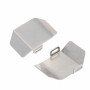 Axial SCX24 Stainless Steel Chassis Armor Skid Plate Guard Parts 3pcs/set