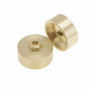 Axial SCX24 6mm Brass Wheel Counterweight with Widen Axles 4pcs/set