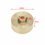 Axial SCX24 6mm Brass Wheel Counterweight with Widen Axles 4pcs/set