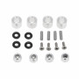 Axial SCX24 4mm Brass Wheel Counterweight with Widen Axles 4pcs/set