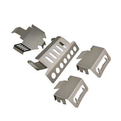 Heavy Whole Chassis Protector Armor Set  - Silver
for (TRX-4)
