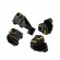 Brass Lower Shock Suspension Link Mount Set -Black
for (TRX-4)
4pcs/set