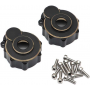Brass Outer Rear/Front Portal Housing For TRX-4  -Black
2pcs/set