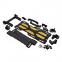 Forward Mounted Servo Battery Conversion Kit with Brass Plate - Black
for (TRX-4)
