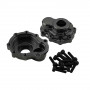 Aluminium Outer Rear/Front Portal Housing For TRX-4 2pcs/set Titanium