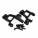 Aluminium Front Shock Tower For TRX-4 2pcs/set Black