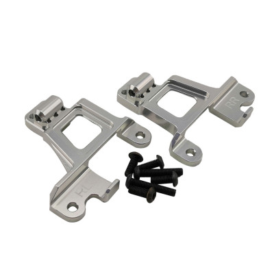 Aluminium Rear Shock Tower For TRX-4 2pcs/set Silver