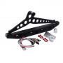 Rear Bumper with Light for TRX-4 
1/10 RC Crawler Car Parts (Black)
