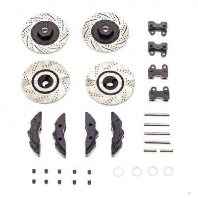 TRAXXAS TRX4 1/10 Aluminum Alloy Wheel Rim Brake Disc Black