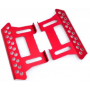 Rock Slider i aluminium till Axial SCX10 - Röd