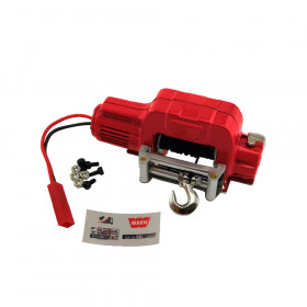 Aluminum RC Crawler Mini Electric 1/10 Winch Red