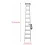 Plastic Ladder - Silver Length 150mm 1pcs/set