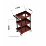 Aluminum RC Tool Rack 3 Shelves Small Size 61*38*82MM Red
