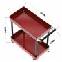 Aluminum RC Tool Rack 2 Shelves Big Size 86*93*42MM Red