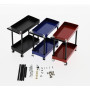 Aluminum RC Tool Rack 2 Shelves Big Size 86*93*42MM Red