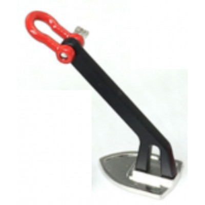 1/10 RC Crawler Model Decorative Anchor Silver/Black