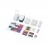 1/10 RC Decorative 5pcs set Tool Case Scale Accessories 5pcs/set (5 different size / set) White