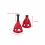 6 TON  Zinc Alloy Scale Adjustable Height Jack Stand 4pcs/set 60MM-112MM Red