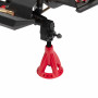 6 TON  Zinc Alloy Scale Adjustable Height Jack Stand 4pcs/set 60MM-112MM Red