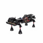 6 TON  Zinc Alloy Scale Adjustable Height Jack Stand 4pcs/set 60MM-112MM Black