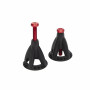 6 TON  Zinc Alloy Scale Adjustable Height Jack Stand 4pcs/set 60MM-112MM Black