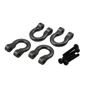 Aluminum Alloy Tow Shackle
for 1/10 Crawler 4pcs/set Titanium