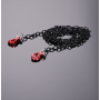 High End Metal Trailer Hook with Black Chain for RC Rock Crawler Red