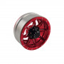 1.9" Aluminum Beadlock Crawler Wheels 4pcs - Spider 4pcs/set RED