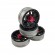 1.9" Aluminum Beadlock Crawler Wheels 4pcs - Spider 4pcs/set BLACK