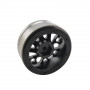 1.9" Aluminum Beadlock Crawler Wheels 4pcs - Strong 4pcs/set BLACK