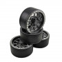 1.9" Aluminum Beadlock Crawler Wheels 4pcs - Ten 4pcs/set TITANIUM