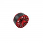 1.9" Aluminum Beadlock Crawler Wheels 4pcs - Petals 4pcs/set RED