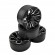 1.9" Aluminum Beadlock Crawler Wheels 4pcs - Petals 4pcs/set BLACK