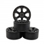 1.9" Aluminum Beadlock Crawler Wheels 4pcs - Petals 4pcs/set TITANIUM
