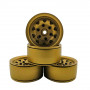 1.9" Aluminum Beadlock Crawler Wheels 4pcs - Olde Angle 4pcs/set BRONZE
