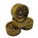1.9" Aluminum Beadlock Crawler Wheels 4pcs - Olde Angle 4pcs/set BRONZE