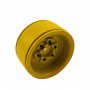 1.9" Aluminum Beadlock Crawler Wheels 4pcs - Olde Angle 4pcs/set YELLOW