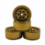1.9" Aluminum Beadlock Crawler Wheels 4pcs - Olde Round 4pcs/set BRONZE