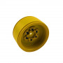 1.9" Aluminum Beadlock Crawler Wheels 4pcs - Olde Round 4pcs/set YELLOW