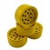 1.9" Aluminum Beadlock Crawler Wheels 4pcs - Olde Round 4pcs/set YELLOW