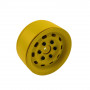 1.9" Aluminum Beadlock Crawler Wheels 4pcs - Olde Round 4pcs/set YELLOW