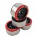 1.9" Aluminum Beadlock Crawler Wheels 4pcs - M105 Black 4pcs/set RED