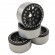 1.9" Aluminum Beadlock Crawler Wheels 4pcs - M105 Black 4pcs/set BLACK