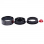 1.9" Aluminum Beadlock Crawler Wheels 4pcs -Flower Black Color
4pcs/set