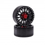 1.9" Aluminum Beadlock Crawler Wheels 4pcs -Flower Black Color
4pcs/set